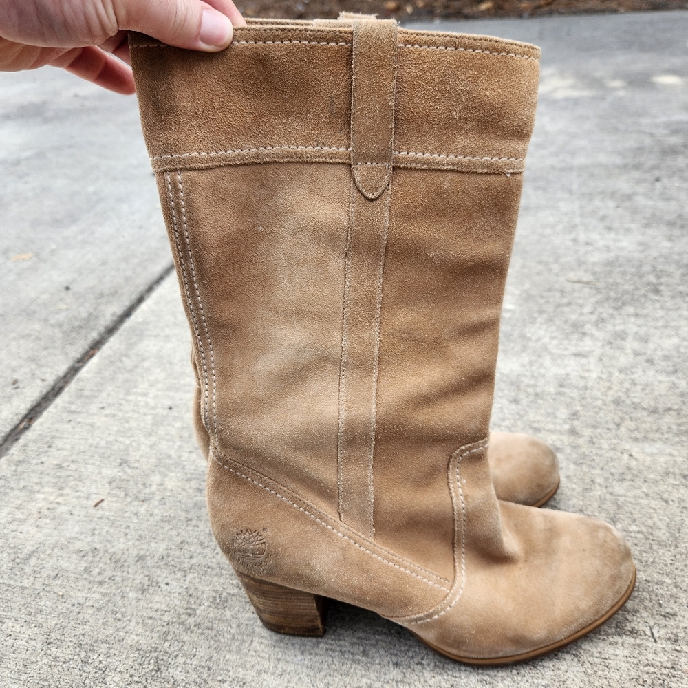 Timberland Calf Height Boots